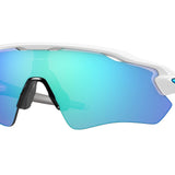 Oakley Radar EV Path Polished White Frame - prizm sapphire lense 920873