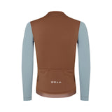 ES16 Supreme Long Sleeve Jersey. Brown / Blue